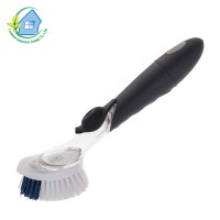 New Design TPR Detergent Double Scrub Tool Kitchen Washing Cleaning Brush 3182