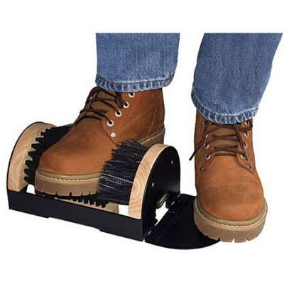 The All-in-one Scrubber, Brush, Scraper, and Cleaner , Folding Shoe Boot Scraper